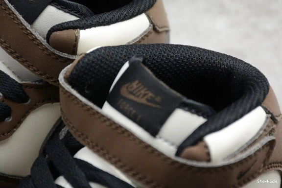 Brown Beige Force x 314197-168 07 Mid Scott Nike Kids 1 Travis Air 0803